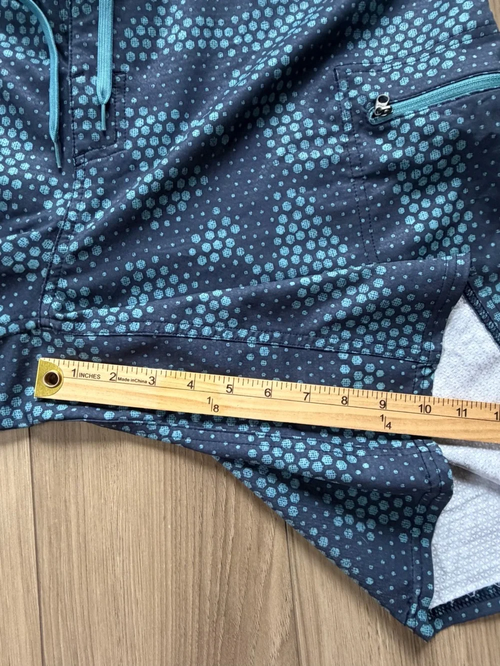 The North Face Olas Men's Teal/Navy Printed Swim Board Shorts Sz 40 NWOT